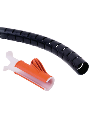 Dataflex - 33.783 - Cable eater ?25mm/3m with feed guide 3 x 25 x 20 mm, 33.783, Dataflex