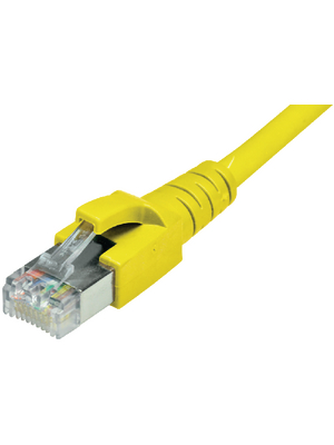 Daetwyler Cables - 653626 - Patch cable CAT6A ISO/IEC S/FTP 10.0 m yellow, 653626, D?twyler Cables