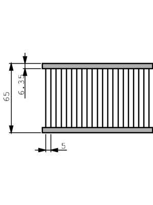 No Brand - DB0665 - Wire bridge 0E005 0.6 mm N/A, DB0665, No Brand