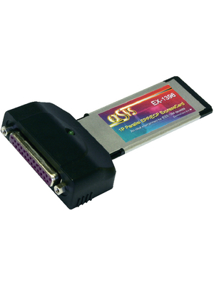 Exsys - EX-1396 - ExpressCard 34 mm Parallel 1-Port, EX-1396, Exsys