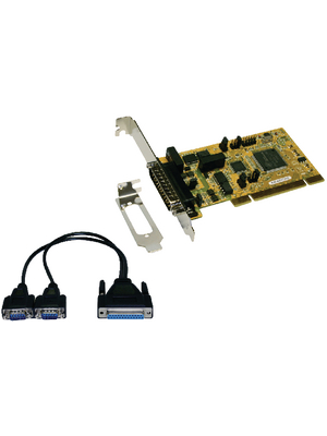 Exsys - EX-42372IS - PCI Card2x RS422/485 DB9M (Cable), EX-42372IS, Exsys