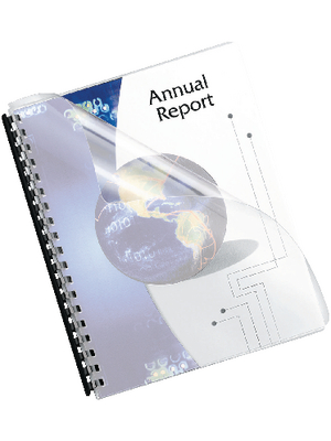 Fellowes - 5349302 - Plastic binding combs, oval black 50 units, 5349302, Fellowes