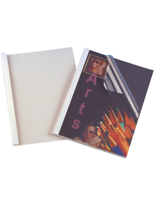 Fellowes - 53151 - Thermal binding covers white 100 pieces, 53151, Fellowes