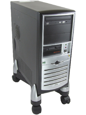 Fellowes - 8039001 - CPU/Shredder Stand silver grey, 8039001, Fellowes