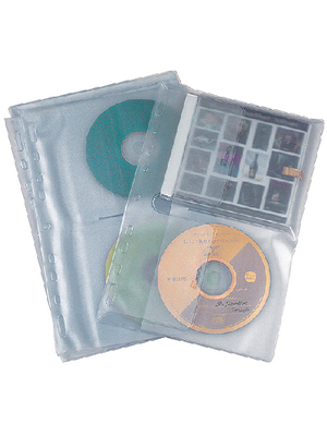 Fellowes - 95304 - CD Ring Binder Sleeves 10, 95304, Fellowes