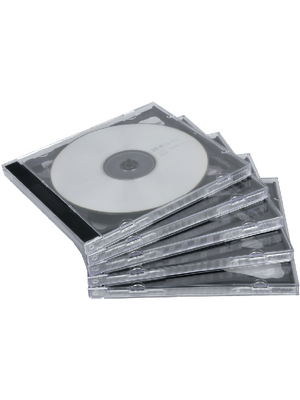 Fellowes - 98307 - CD sleeves, double 5pieces,black, 98307, Fellowes