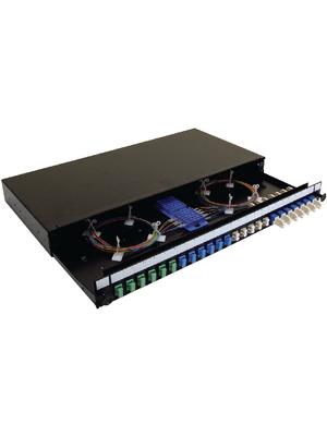 FibreFab - S03XXX00/M - Patch panel for 24x SC/E2000 simplex or 24x LC/MTRJ duplex, S03XXX00/M, FibreFab