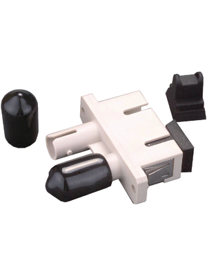 FibreFab - SCSTDUPHBRBEIGE - FO adapter ST/SC MultiMode duplex, SCSTDUPHBRBEIGE, FibreFab