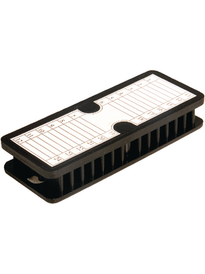 FibreFab - SPLICEBRIDGE - Splice holder for 12 splicings, self-adhesive, SPLICEBRIDGE, FibreFab