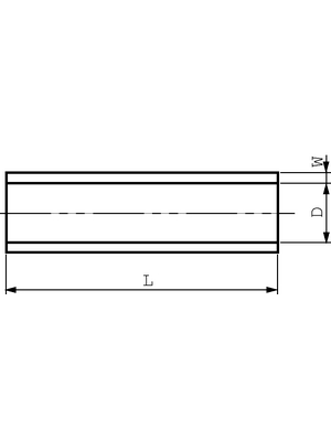 HellermannTyton - HT2K - Chloroprene tubing 8 mm, HT2K, HellermannTyton