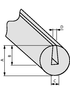 HellermannTyton - PS1-PVC-BK-75M - Edge protection profile black - 800-00200, PS1-PVC-BK-75M, HellermannTyton