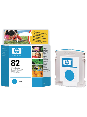 Hewlett Packard (DAT) - C4911A - Ink 82 Cyan, C4911A, Hewlett Packard (DAT)