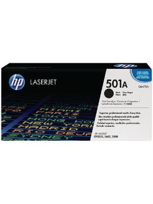 Hewlett Packard (DAT) - Q6470A - Toner 501A black, Q6470A, Hewlett Packard (DAT)