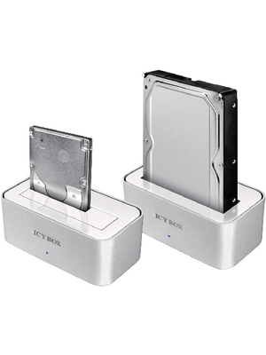 ICY BOX - IB-111STU3-WH - Docking Station SATA 2.5/3.5" aluminium, IB-111STU3-WH, ICY BOX