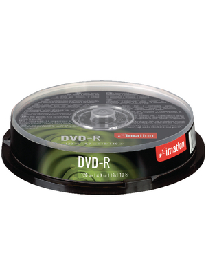 Imation - 21978 - DVD-R 4.7 GB Spindle of 10, 21978, Imation