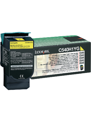 Lexmark - C540H1YG - Toner yellow, C540H1YG, Lexmark