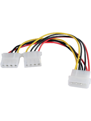 Maxxtro - AA-529 - Power cable 2x 31/2" HDD 0.20 m, AA-529, Maxxtro