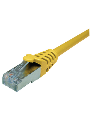 Maxxtro - PB-SRT-45-06-GE - Patch cable CAT5 SF/UTP 2.00 m yellow, PB-SRT-45-06-GE, Maxxtro