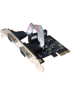 Maxxtro - MX-18050 - PCI-E x1 Card2x RS232 C, MX-18050, Maxxtro