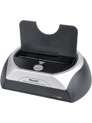 Maxxtro - MX-U35HD01 - Docking Station SATA 2.5/3.5" black-silver, MX-U35HD01, Maxxtro