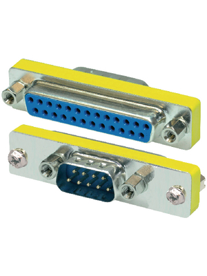 Maxxtro - PB-004-D - Mini adapter, serial DB9 C DB25 m C f, PB-004-D, Maxxtro