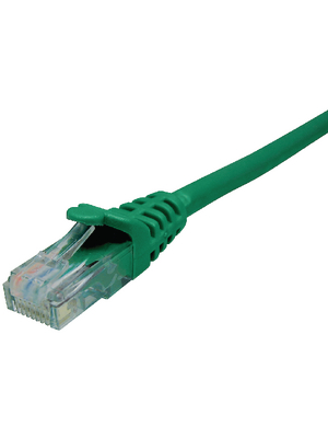 Maxxtro - PB-UTP6-15-GR - Patch cable CAT6 U/UTP 5.00 m green, PB-UTP6-15-GR, Maxxtro