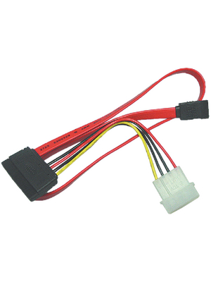 Maxxtro - SP1507 - SATA cable data + power 0.50 m, SP1507, Maxxtro