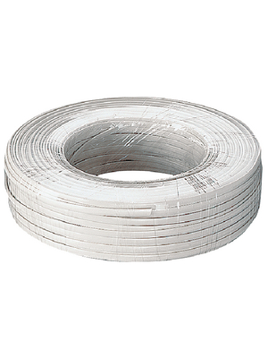 Maxxtro - TC-204-100 - Flat cable 4-wire beige 30 m, TC-204-100, Maxxtro