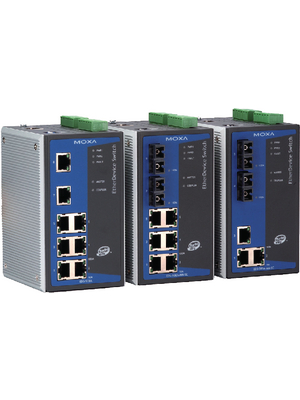 Moxa - EDS-508A - Switch 8x 10/100, EDS-508A, Moxa