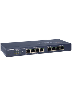 Netgear - FS108PEU - Switch 8x 10/100 (4x PoE), Desktop, FS108PEU, Netgear
