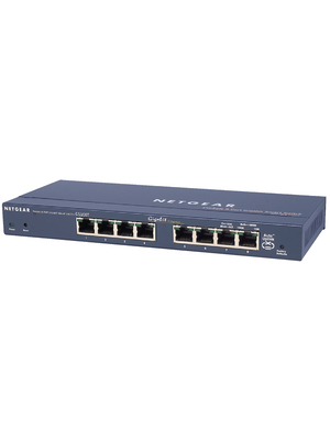 Netgear - GS108T-200GES - Switch 8x 10/100/1000 Desktop, GS108T-200GES, Netgear