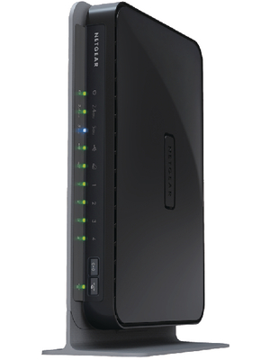 Netgear - WNDR3700-100PES - WLAN Router 802.11n/a/g/b 300Mbps, WNDR3700-100PES, Netgear