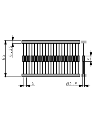 No Brand - IDB0665 - Null-ohm-resistor PU=Pack of 500 pieces, IDB0665, No Brand