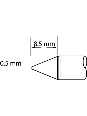 Metcal - SFV-CN05 - Soldering tip Conical / Long Reach 390 C, SFV-CN05, Metcal