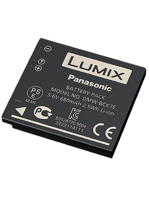 Panasonic - DMW-BCK7E - Rechargeable battery, DMW-BCK7E, Panasonic