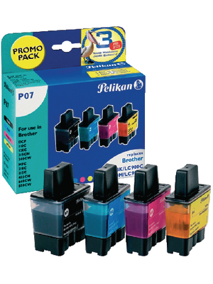 Pelikan - 355041 - Ink Bundle LC-900 black / 3 colours, 355041, Pelikan