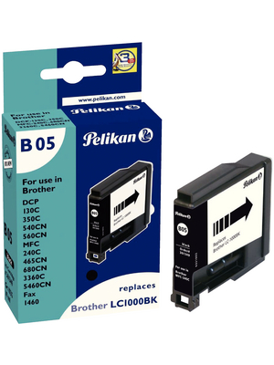 Pelikan - 361349 - Ink cartridges LC-1000BK black, 361349, Pelikan