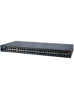 Planet - POE-2400G - PoE Injector Hub 24 x 10/100/1000, 19" 24x RJ45 10/100/1000, POE-2400G, Planet