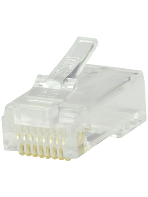 Maxxtro - PPS-U-45 - RJ45 connector 10-pack Cat.5e unshielded, PPS-U-45, Maxxtro