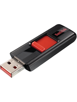 SanDisk - SDCZ36-004G-B35 - USB Stick Cruzer 4 GB black/red, SDCZ36-004G-B35, SanDisk