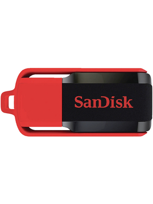 SanDisk - SDCZ52-008G-B35 - USB Stick Cruzer Switch 8 GB black/red, SDCZ52-008G-B35, SanDisk