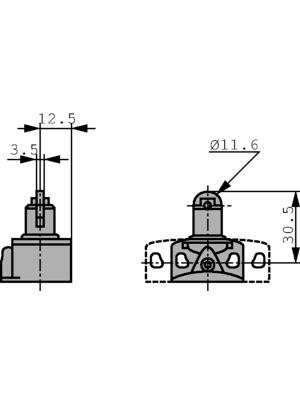 Schneider Electric - XCKP2102P16 - Limit Switch, XCKP2102P16, Schneider Electric
