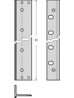Pentair Schroff - 34560-197 - Side panel 3 HE/, 34560-197, Pentair Schroff