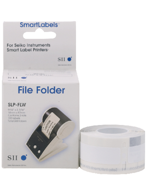 Seiko Instruments - SLP-FLW - File labels, SLP-FLW, Seiko Instruments