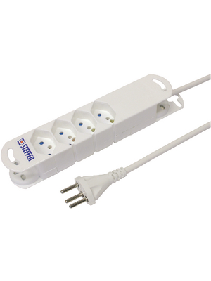 Steffen - 19 9360 4 - Outlet strip, 4xJ (T13), 3 m, Type 12, 19 9360 4, Steffen