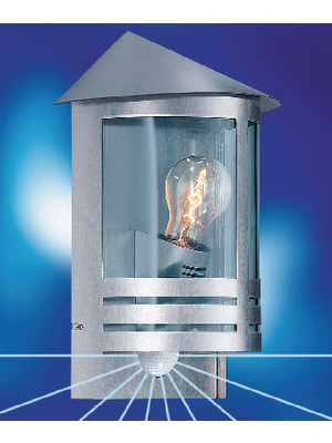 Steinel - L 170 S - Outdoor light fixture with sensor 100 W high-grade steel, L 170 S, Steinel
