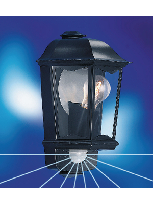 Steinel - L 190 S - Outdoor light fixture with sensor black, L 190 S, Steinel