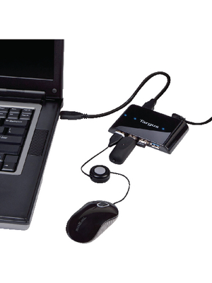 Targus - ACH119EU - Smart Hub USB 3.0 4x, ACH119EU, Targus