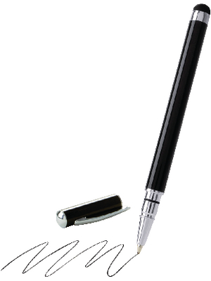 Targus - AMM02EU - 2-in-1 Pen & Stylus for Tablets black, AMM02EU, Targus