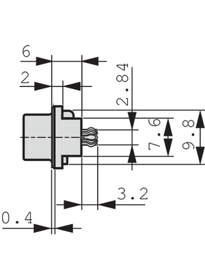 TE Connectivity - 1-338310-2 - D-Sub plug 15P, Male, 1-338310-2, TE Connectivity